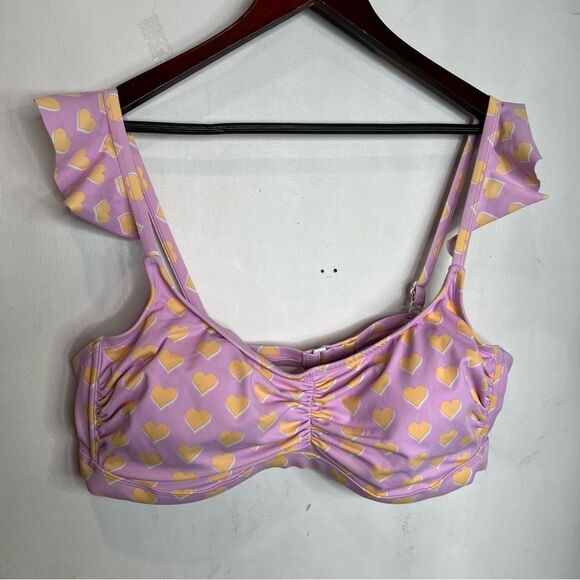 Stoney clover for target hearts prints swim tank - Picture 1 of 7